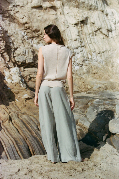 MASHA CASHMERE VEST TOP