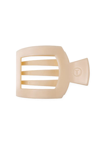 Almond Beige Flat Square Clip