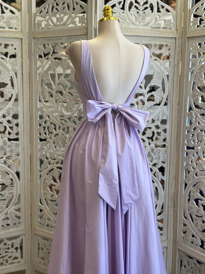 Lavender Dream Puffy Dress- No Estira, Not Stretchy