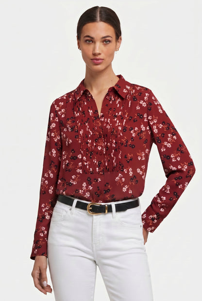 Tuxedo Blouse - Bienvenue