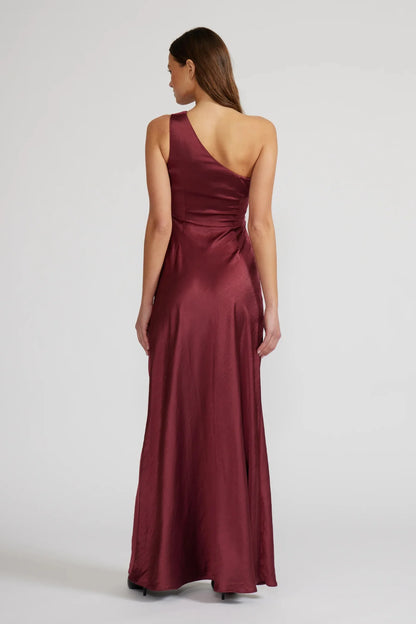 MILENA ONE SHOULDER DRESS