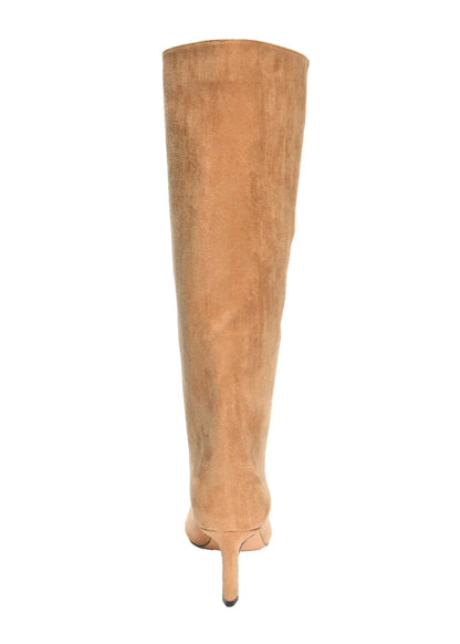 ESTELLE SUEDE POINTED BOOTS