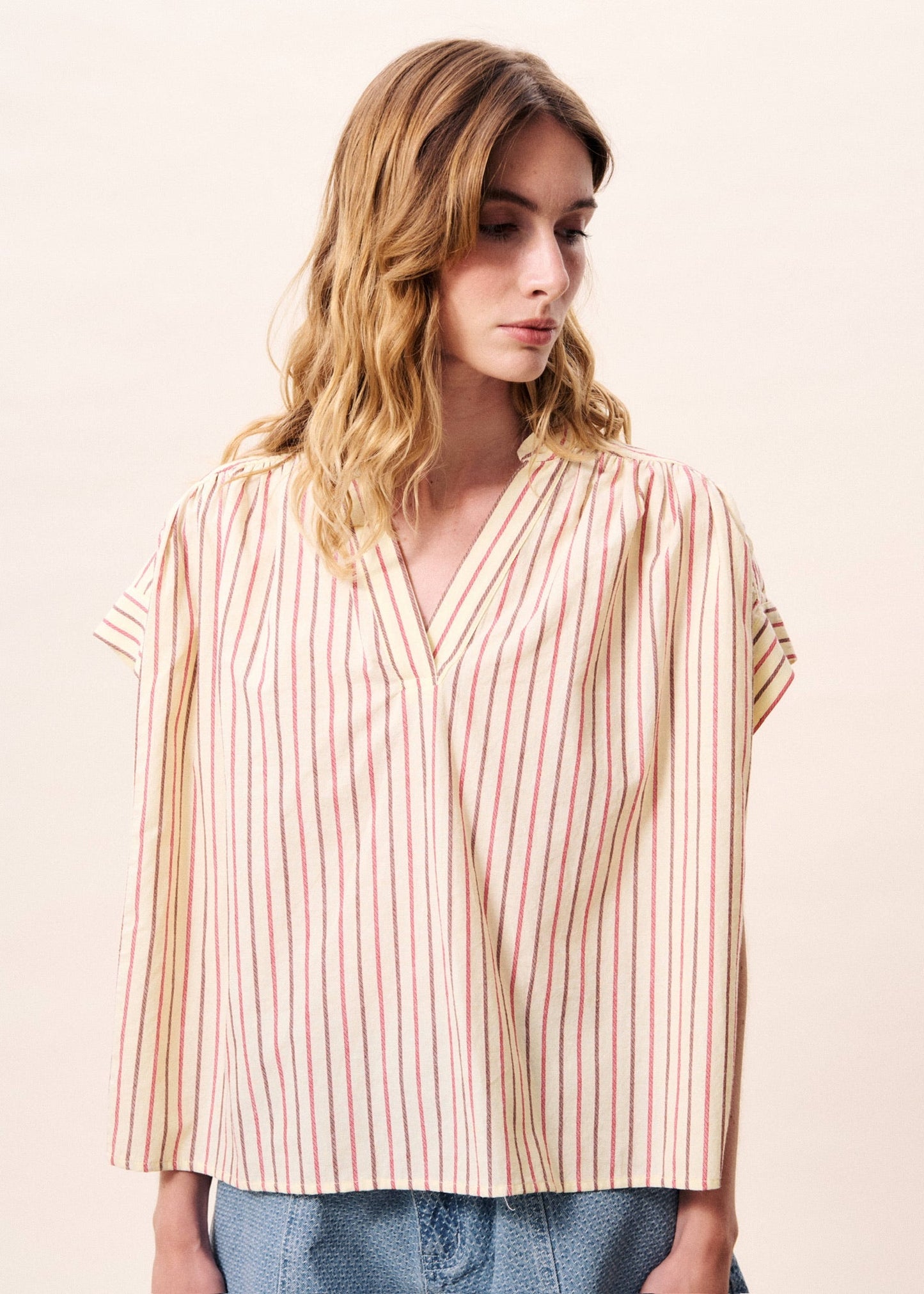 BONAIA SHORT SLEEVE TOP