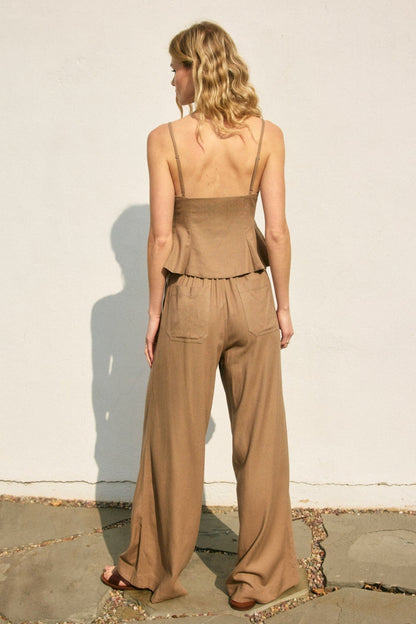 DARCY WIDE-LEG PANTS
