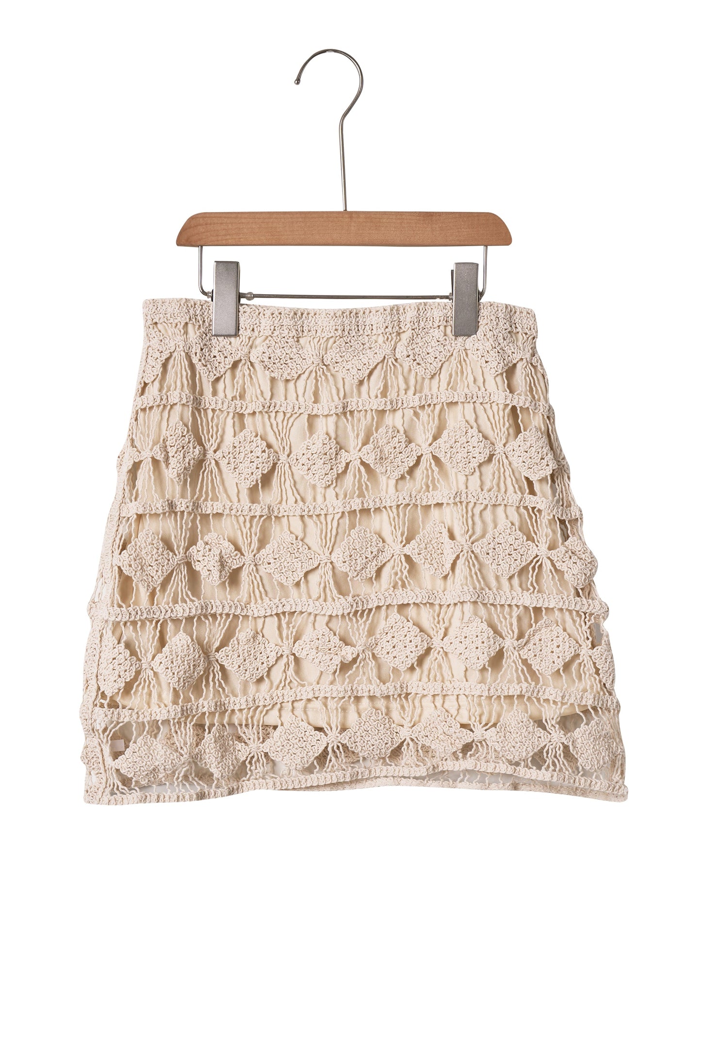 Flo Crochet Mini Skirt