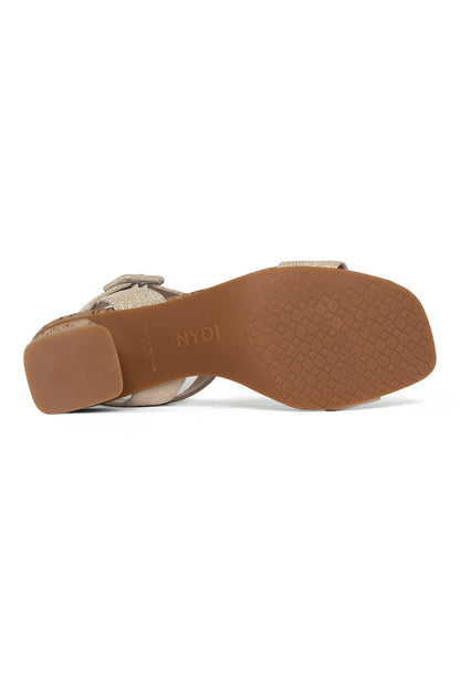Gaiana High Heel Sandals - Gold