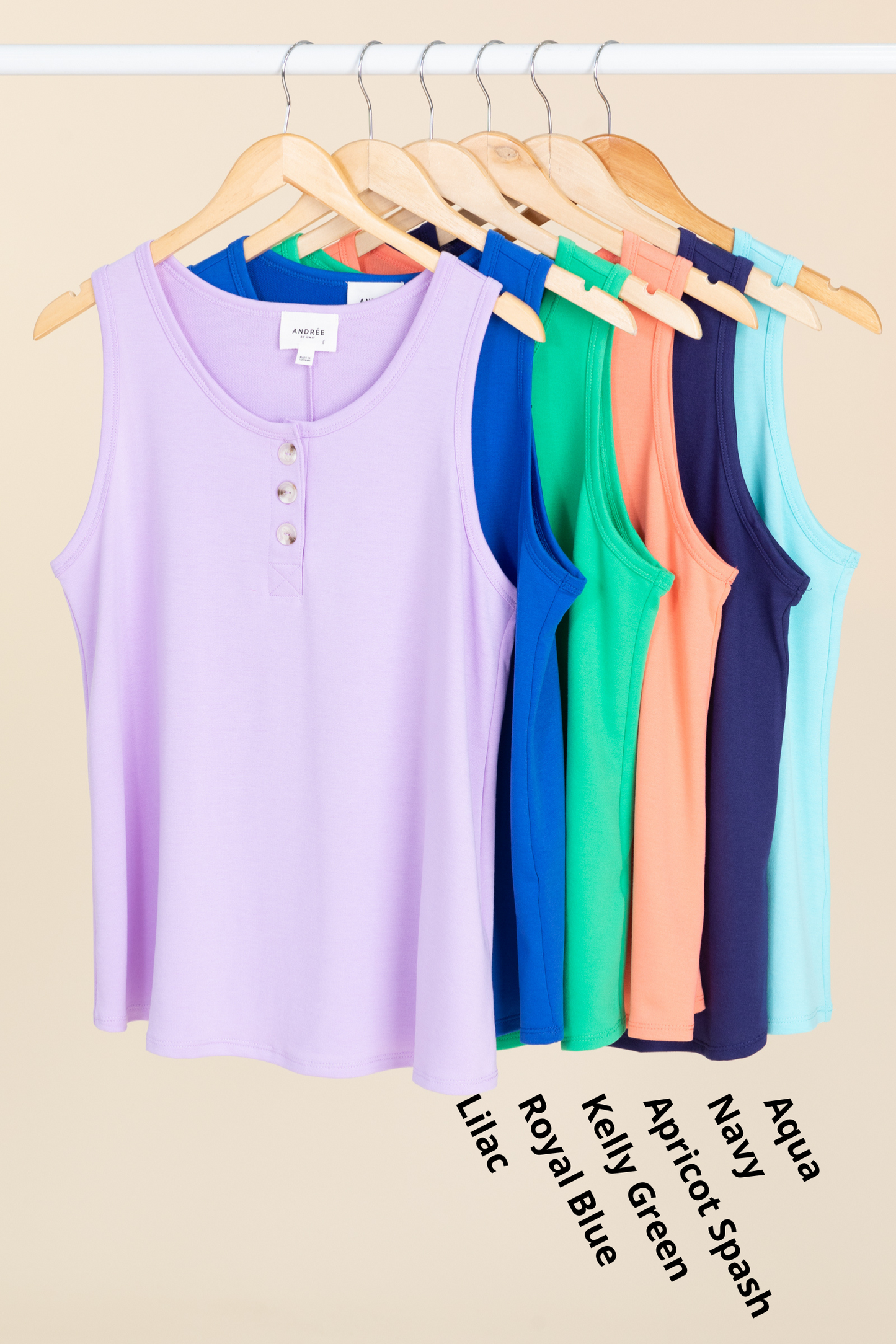 Basic Tank With Button Detail