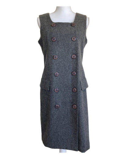 Vintage Worthington Charcoal Wool Jumper, 10