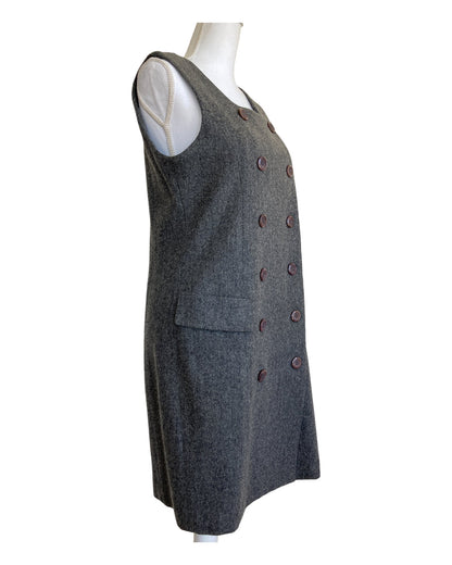 Vintage Worthington Charcoal Wool Jumper, 10
