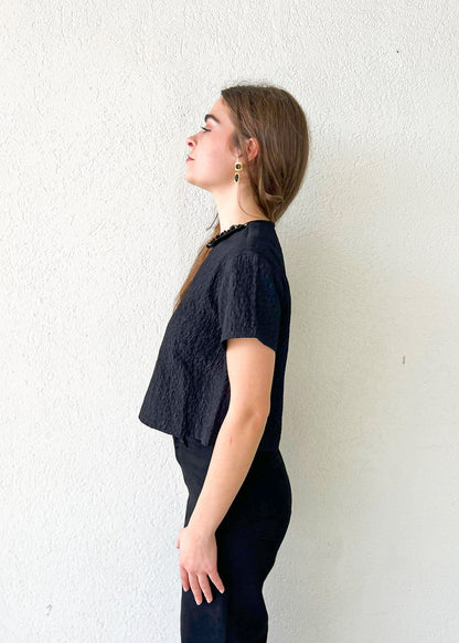 PATRICIA TEXTURED TOP