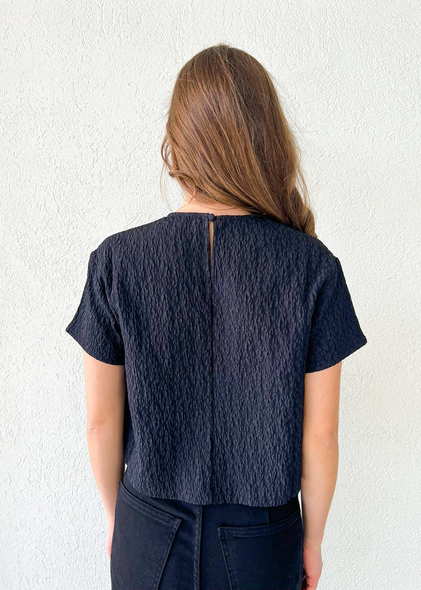 PATRICIA TEXTURED TOP