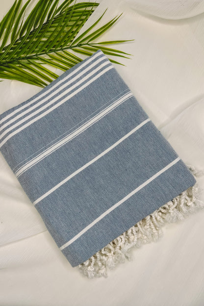 Beach Bath Towels With Fringe Details
