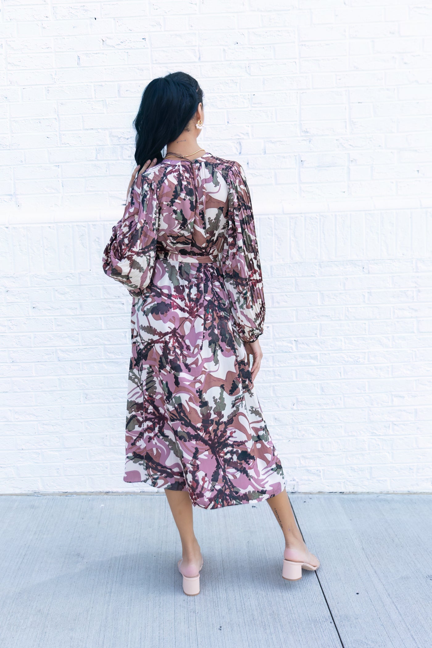 LILA MIDI DRESS