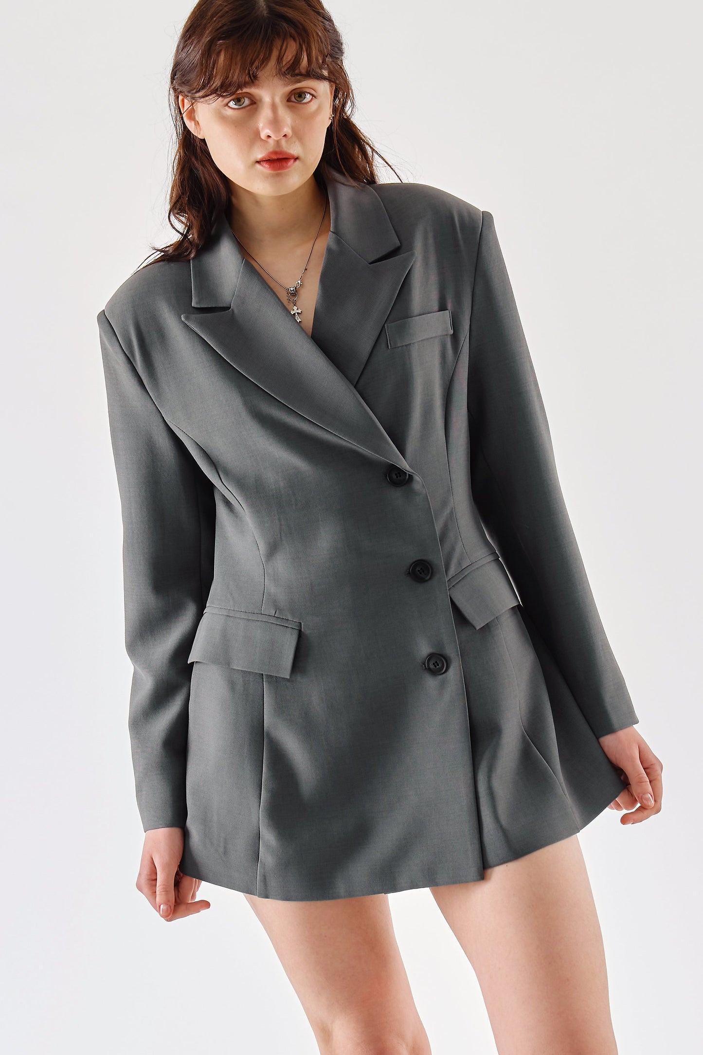 Luna Tailored Blazer Dress