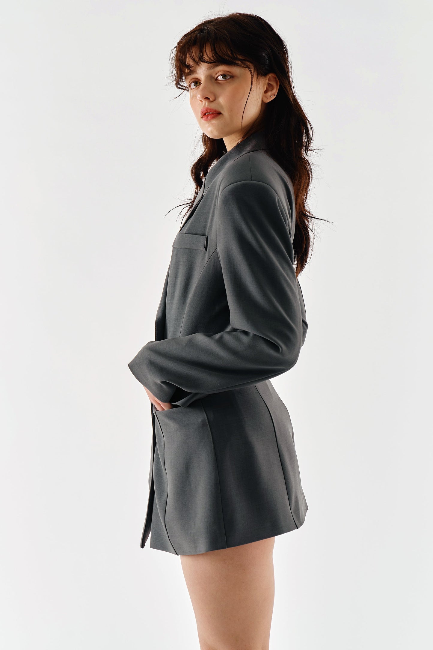 Luna Tailored Blazer Dress