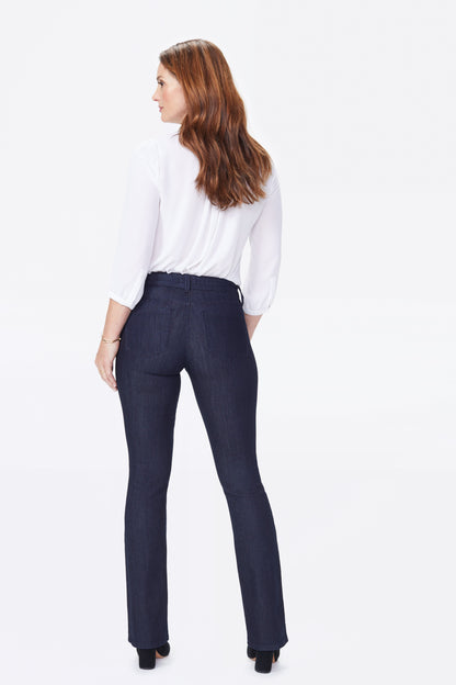 Billie Mini Bootcut Jeans - Dark Enzyme