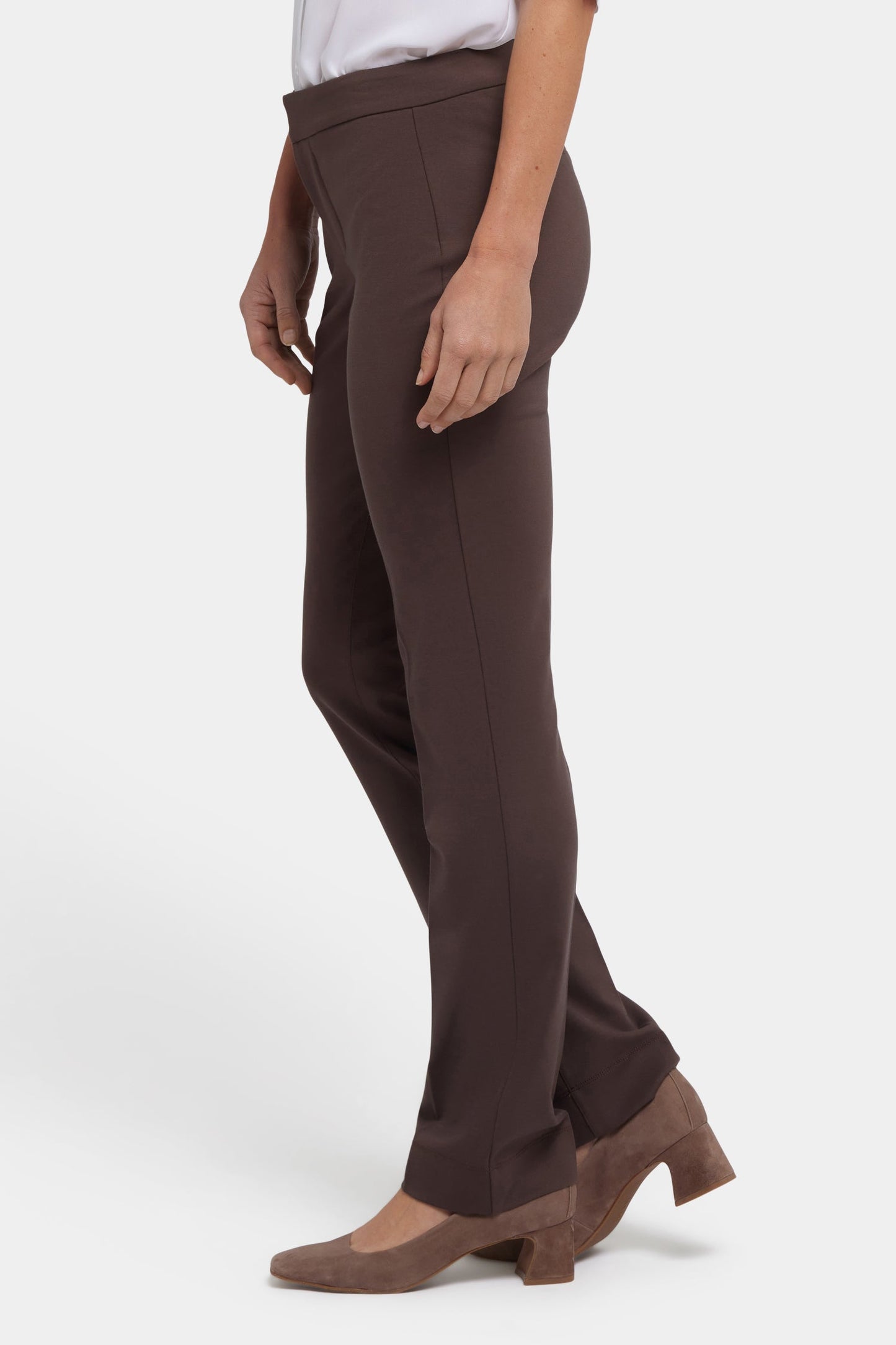 Slim Trouser Pants - Coffee Bean