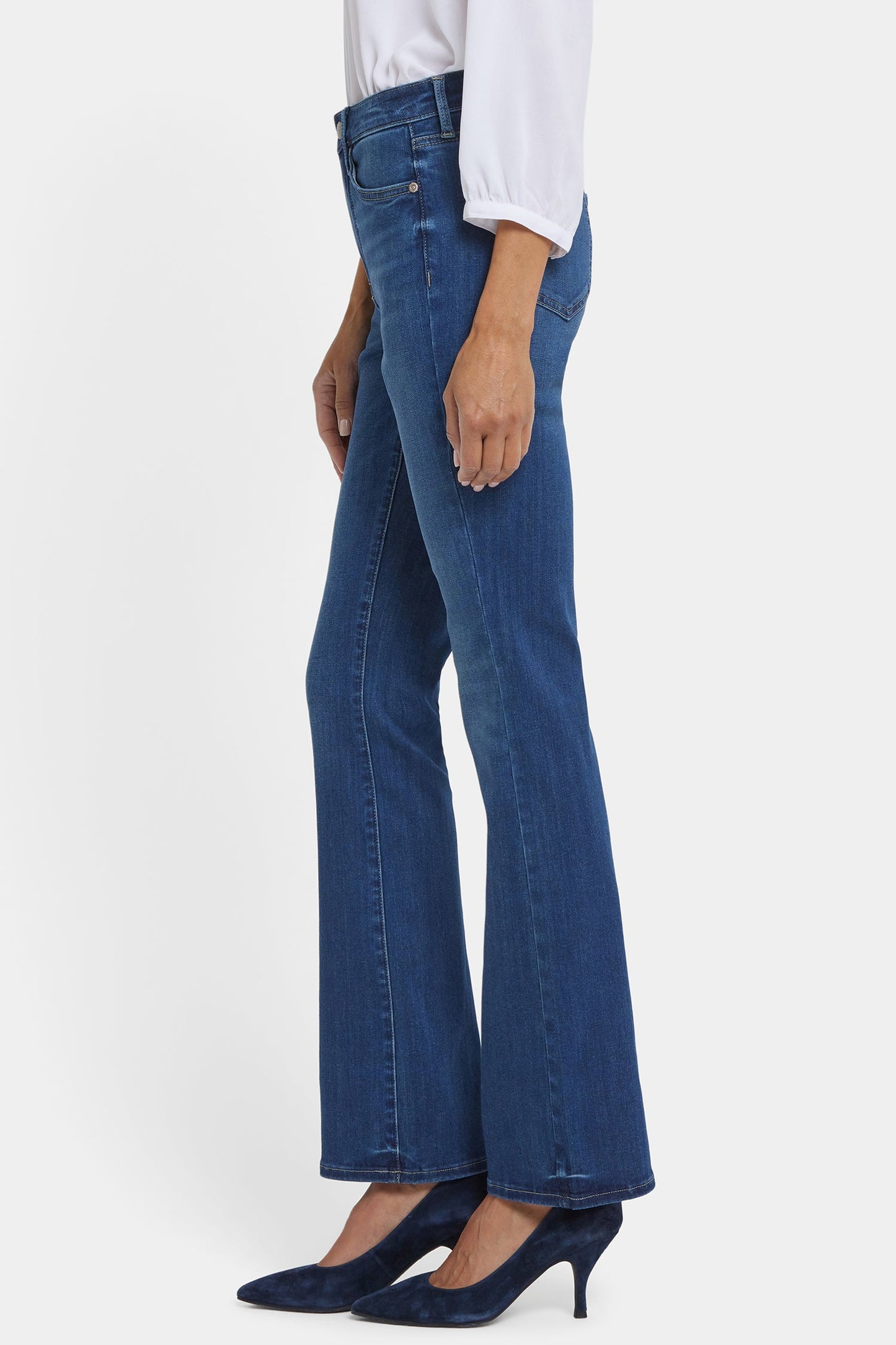 Billie Mini Bootcut Jeans - Vintage Lapis