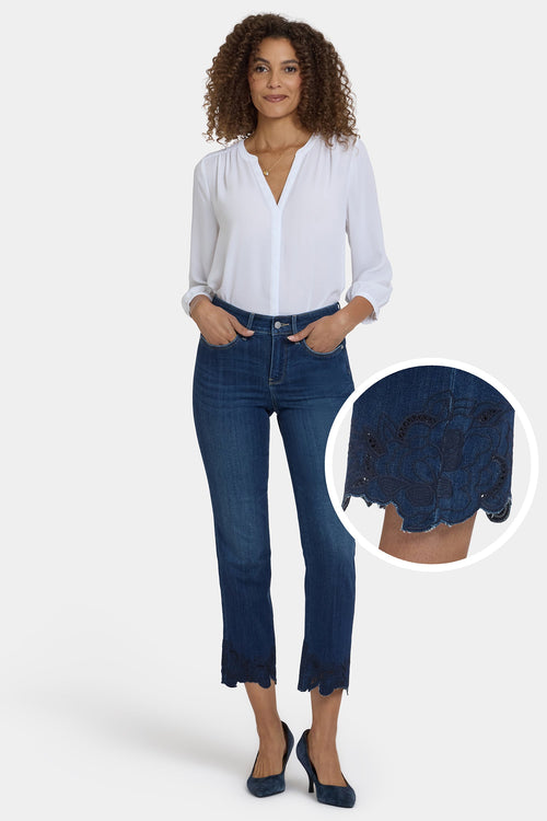 Marilyn Straight Ankle Jeans - Wonderland