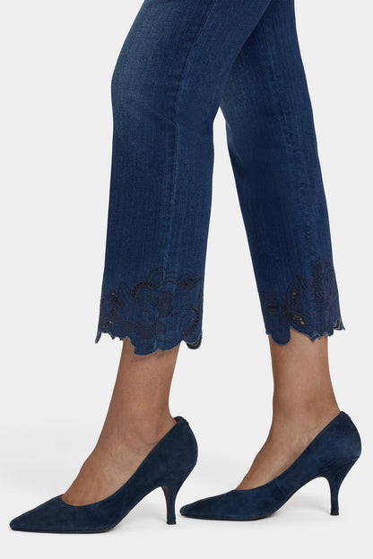 Marilyn Straight Ankle Jeans - Wonderland