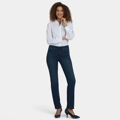 Marilyn Straight Jeans - Obsidian Blue