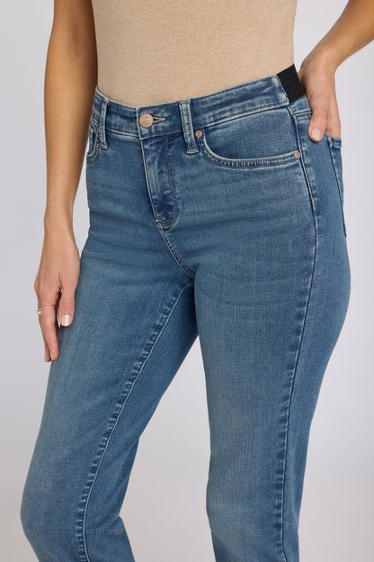 No Gapper™ Marilyn Straight Jeans - Breezy Palms