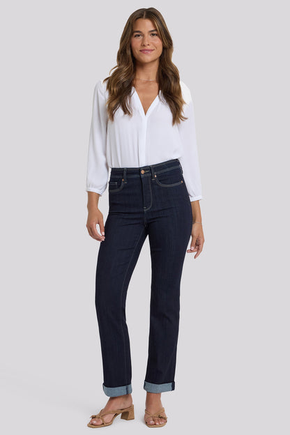 Marilyn Straight Jeans - Morning Tides