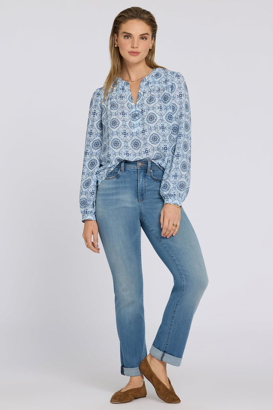 Marilyn Straight Jeans - Port Sea