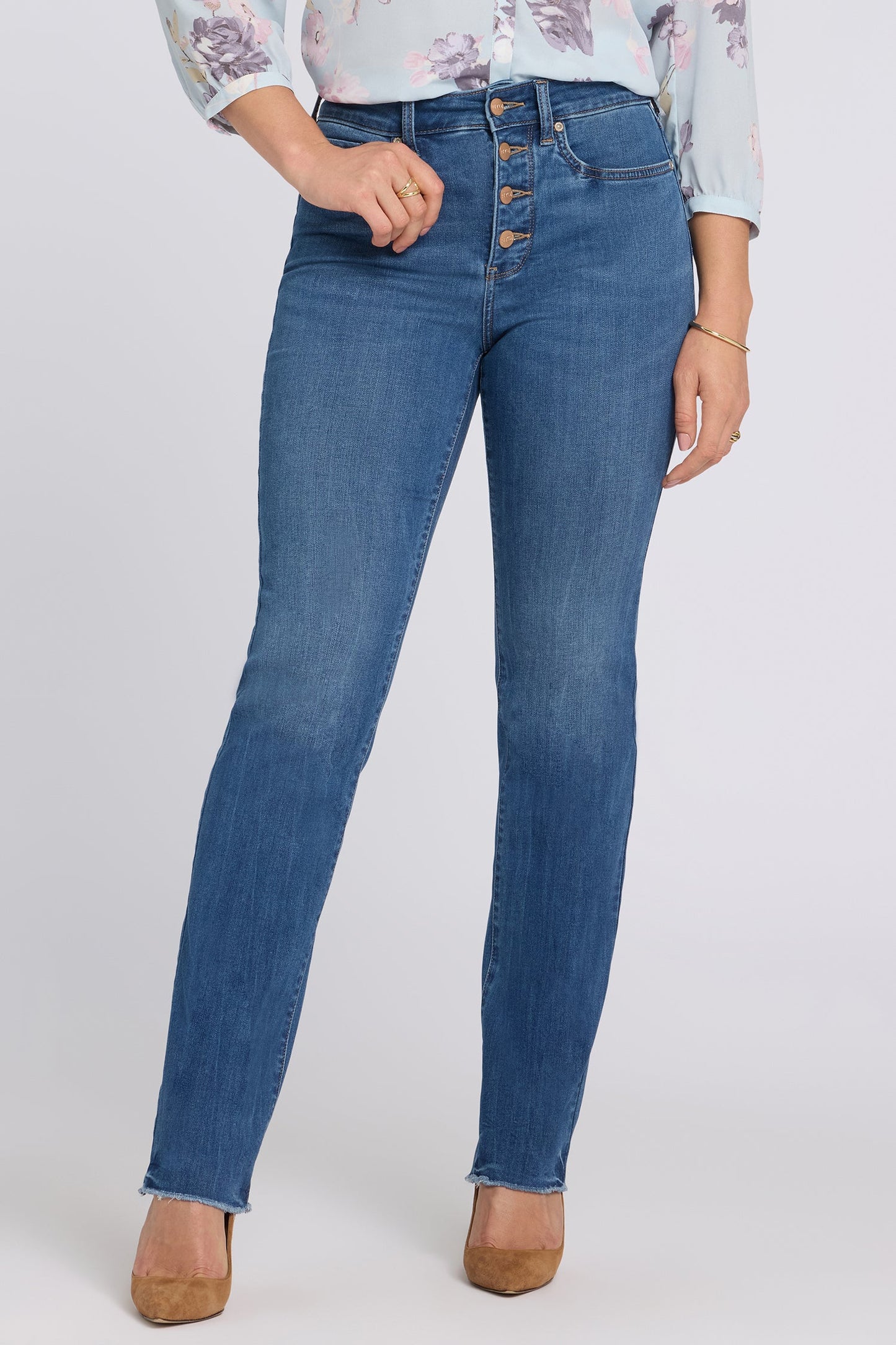 Marilyn Straight Jeans - Wild River