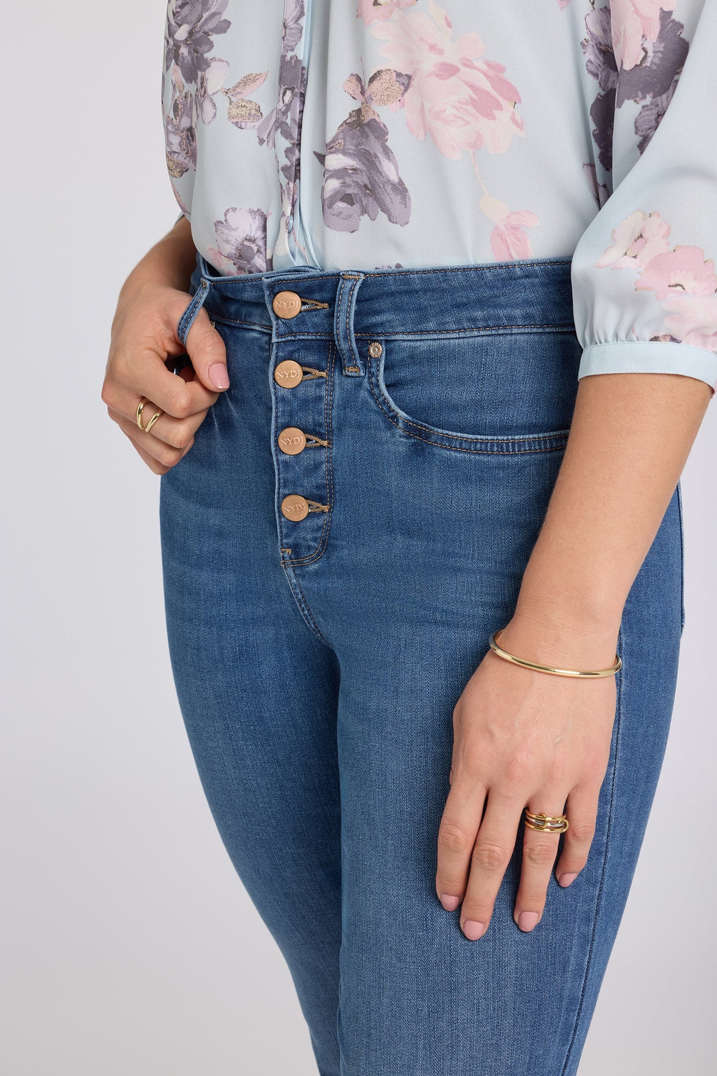 Marilyn Straight Jeans - Wild River