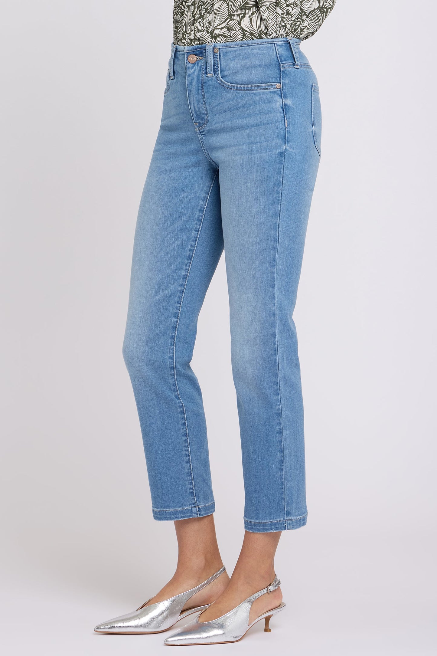 Sheri Slim Straight Ankle Jeans - Vista Lakes