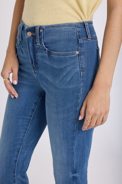 Sheri Slim Straight Ankle Jeans - Wild River