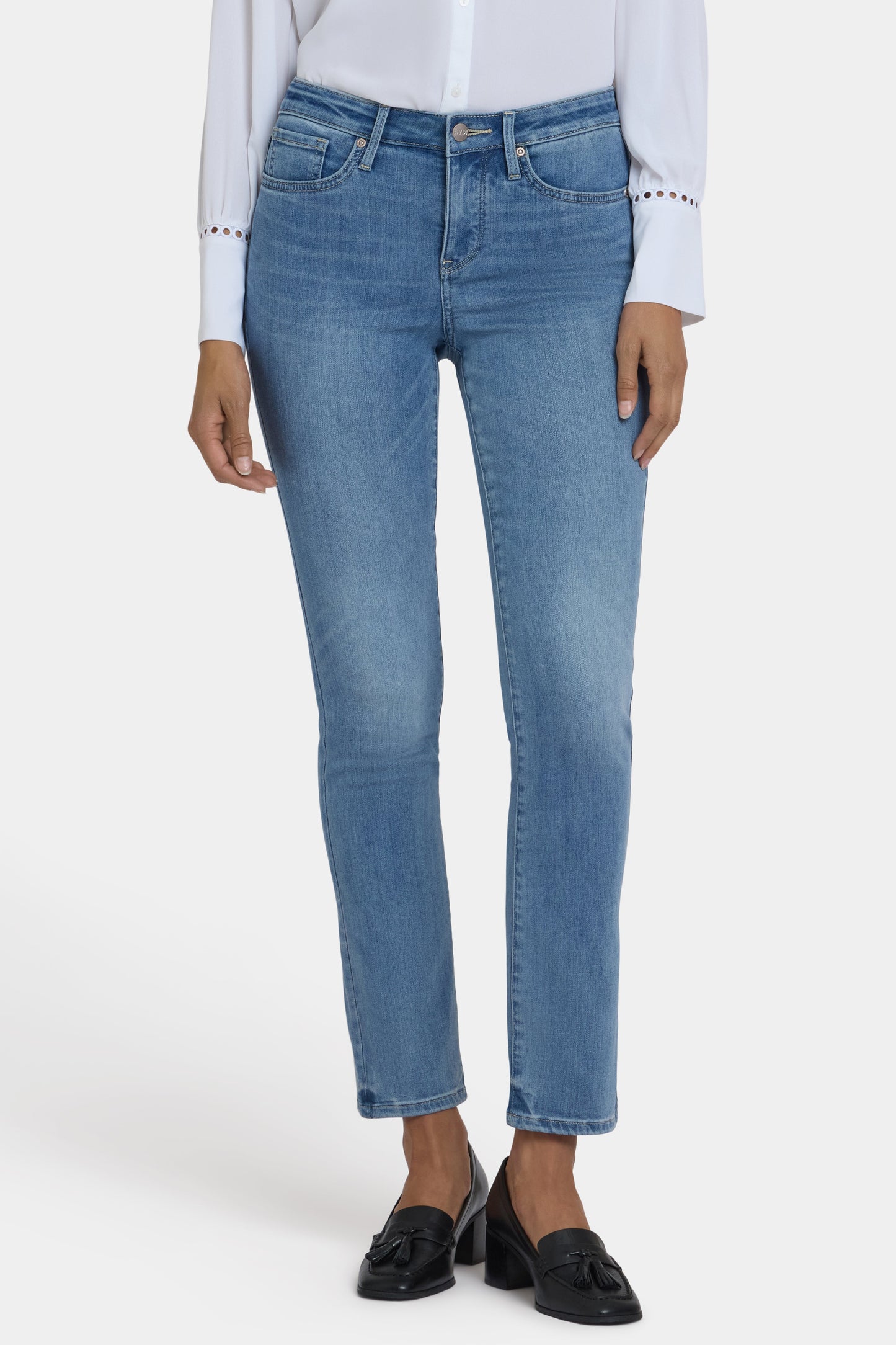 Sheri Slim Jeans - Bastille Sea