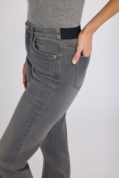 No Gapper™ Marilyn Straight Jeans - Dusty Ash