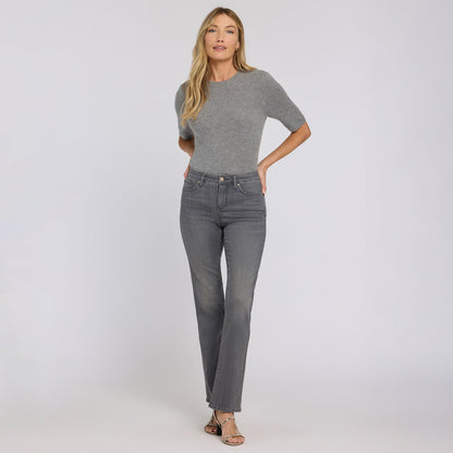 No Gapper™ Marilyn Straight Jeans - Dusty Ash