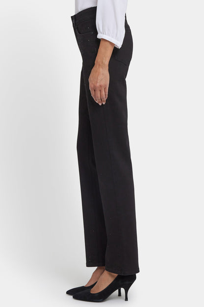 Marilyn Straight Jeans - Black Rinse