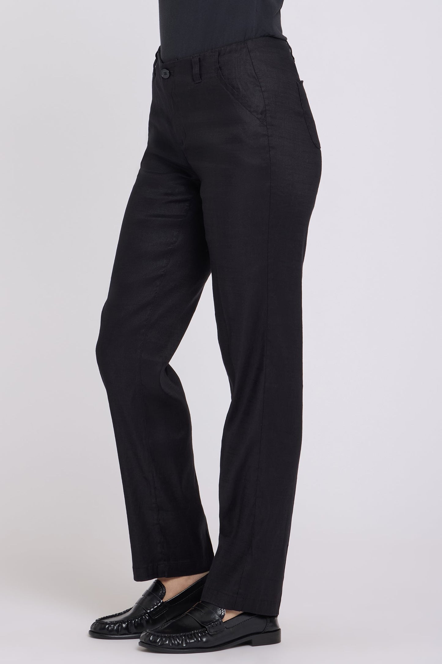 Marilyn Straight Pants - Black
