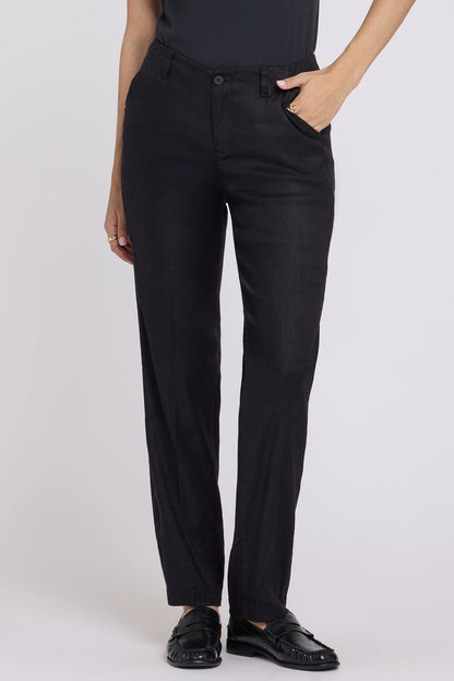 Marilyn Straight Pants - Black