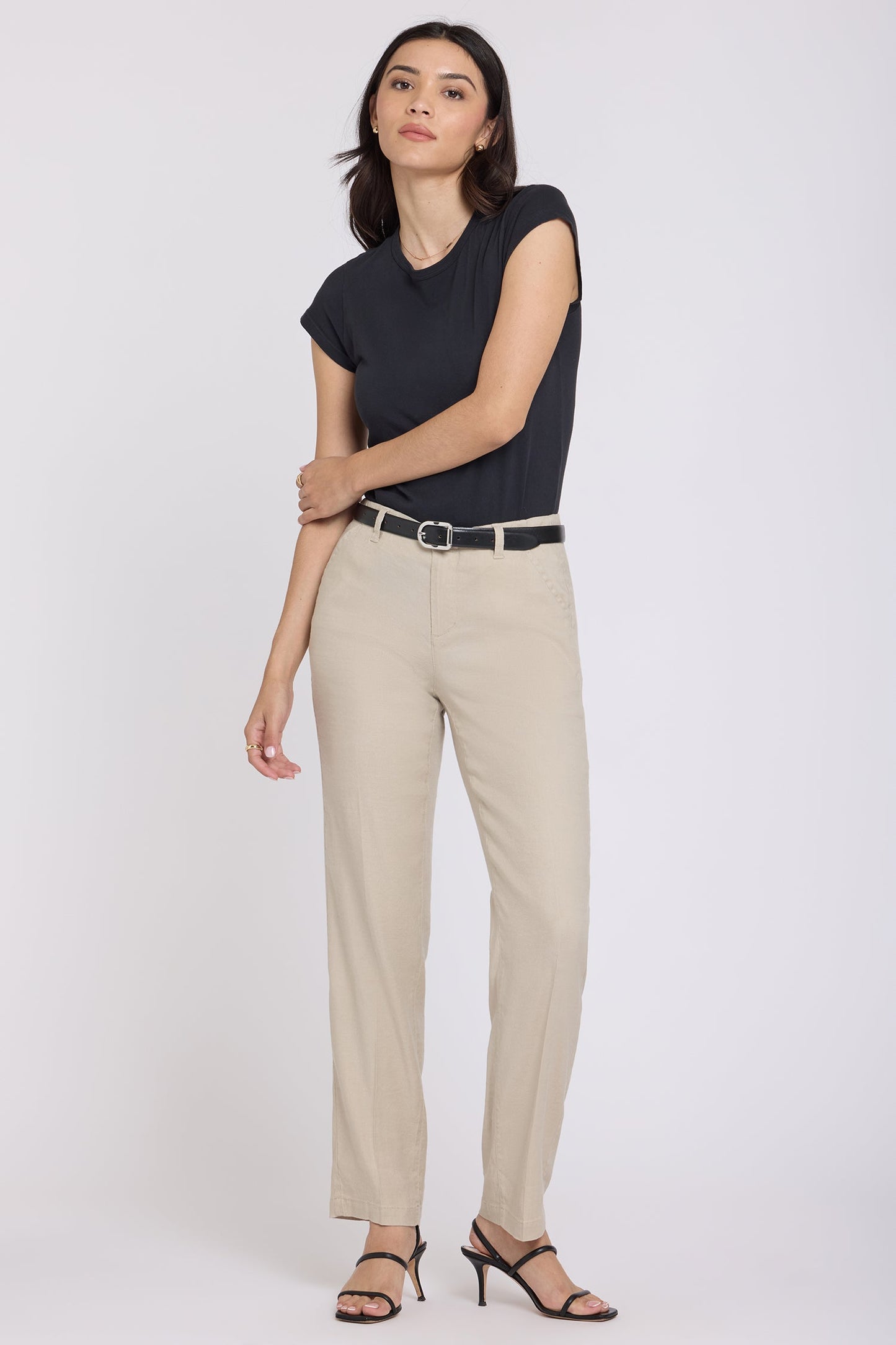 Marilyn Straight Pants - Feather
