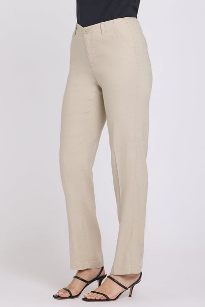 Marilyn Straight Pants - Feather