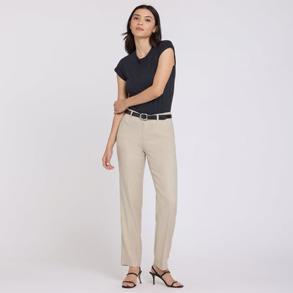 Marilyn Straight Pants - Feather