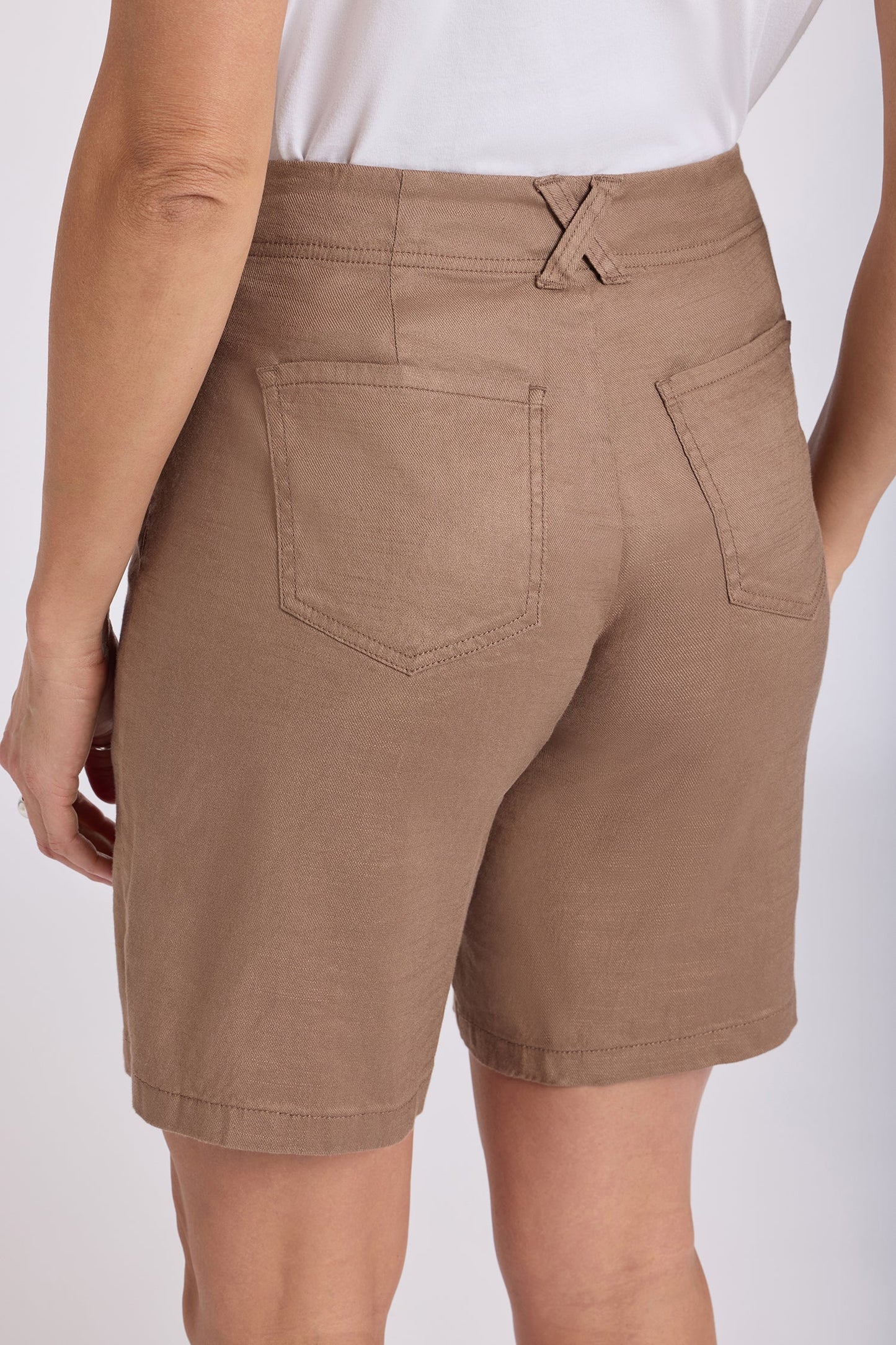5 Pocket Bermuda Shorts - Toasted Coconut