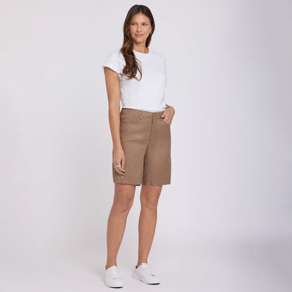 5 Pocket Bermuda Shorts - Toasted Coconut