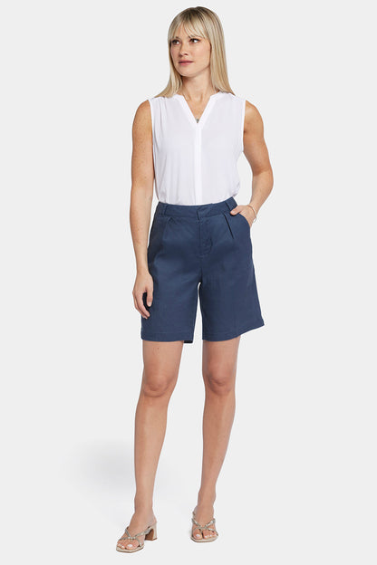 Relaxed Shorts  - Oxford Navy