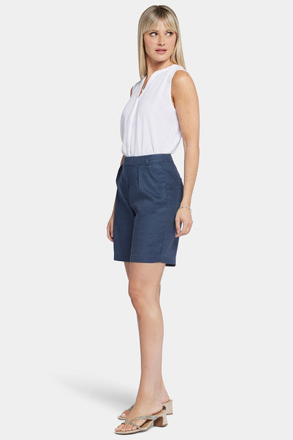 Relaxed Shorts  - Oxford Navy