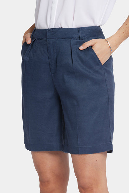 Relaxed Shorts  - Oxford Navy