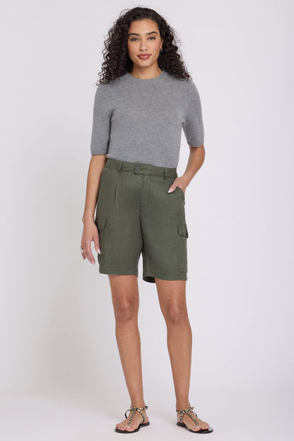 Cargo Bermuda Shorts - Desert Green