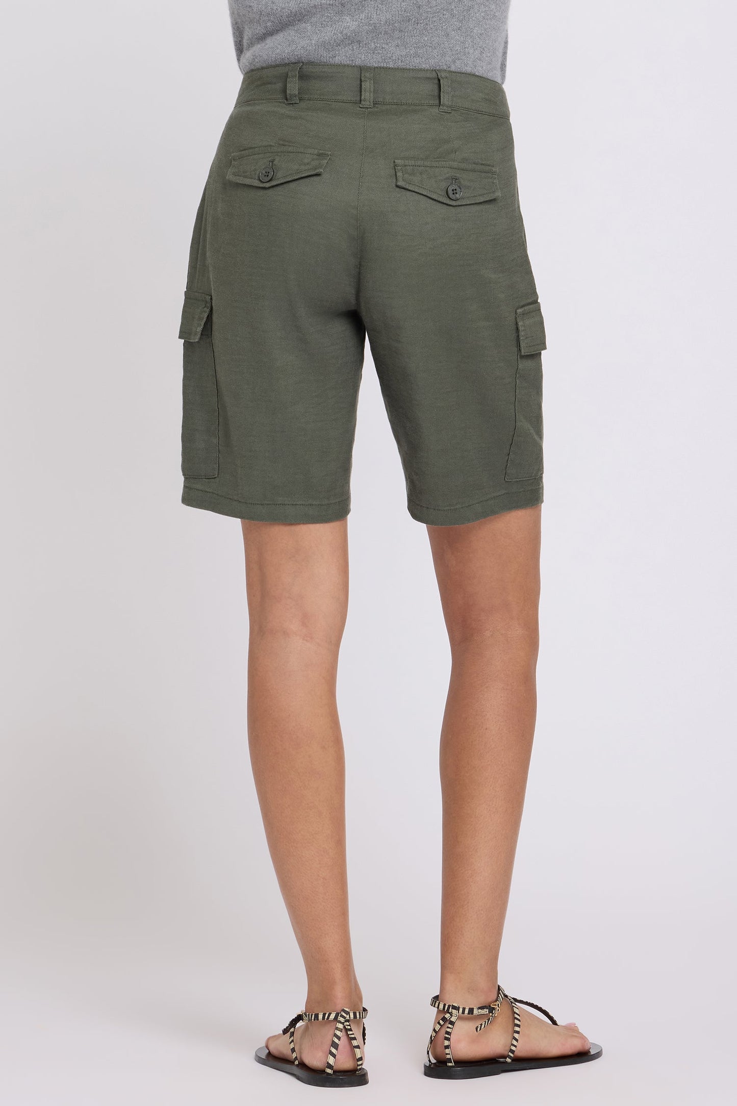 Cargo Bermuda Shorts - Desert Green