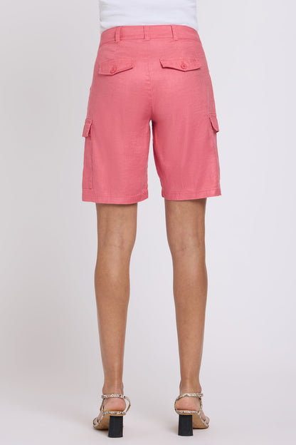 Cargo Bermuda Shorts - Desert Rose
