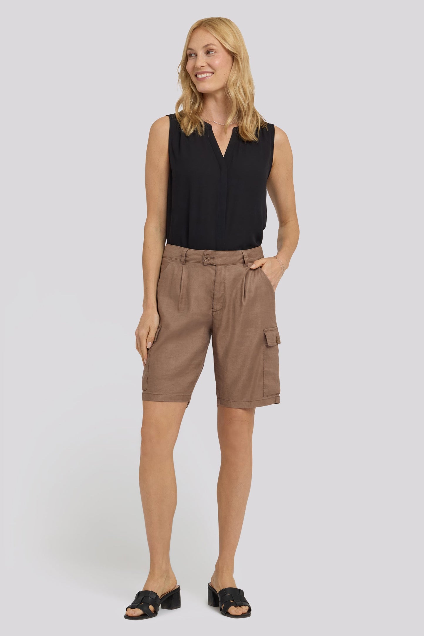 Cargo Bermuda Shorts - Toasted Coconut